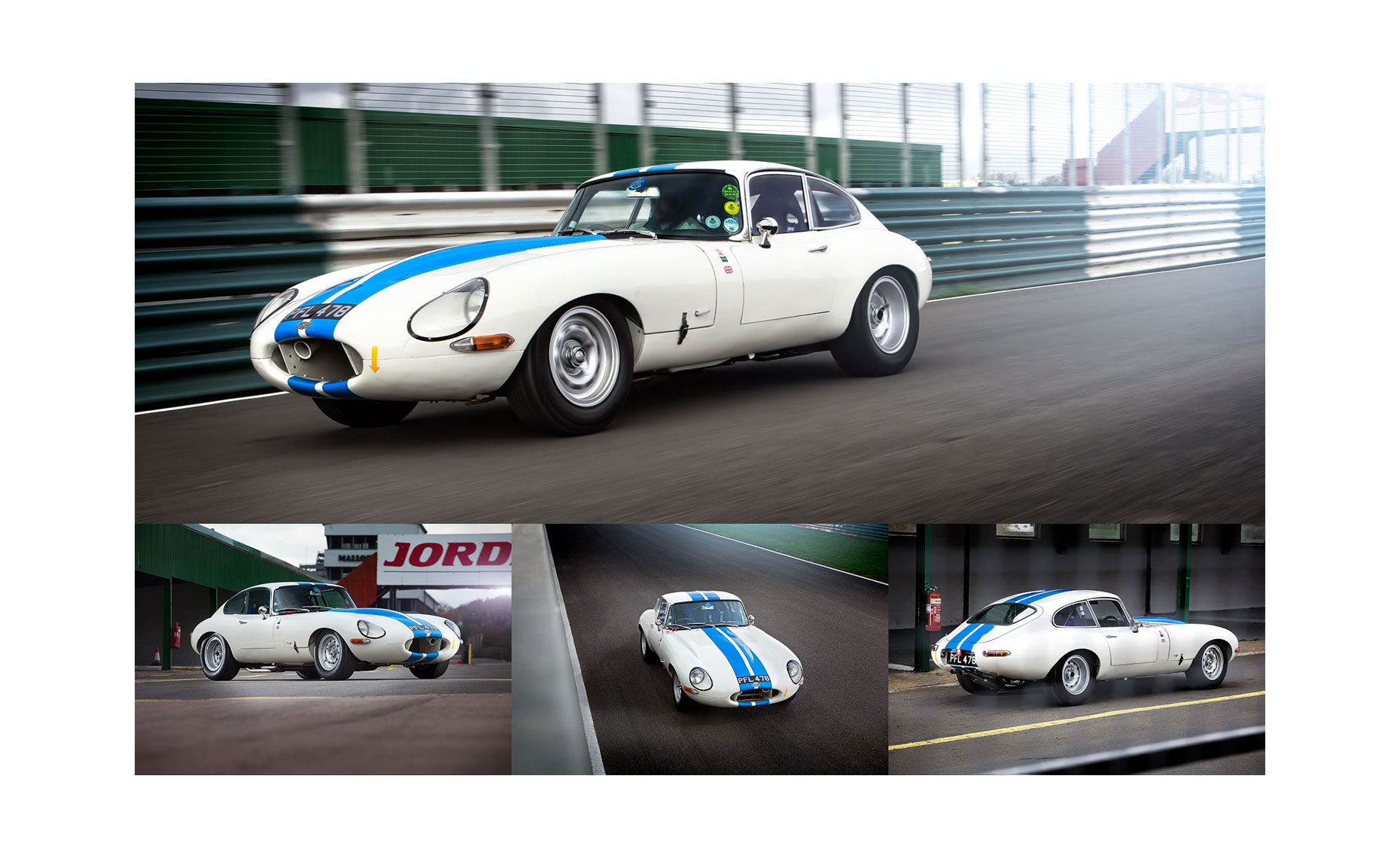 FHC Competition E-Type Jaguar Tracking  | Neil Fraser Photography | Neil Fraser Photographer